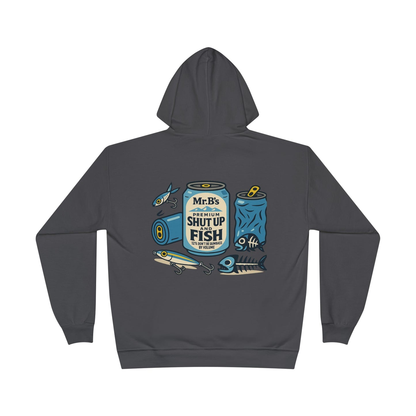 Fisherman Theme Hoodie Sweatshirt - Funny but Blunt Cheers Design