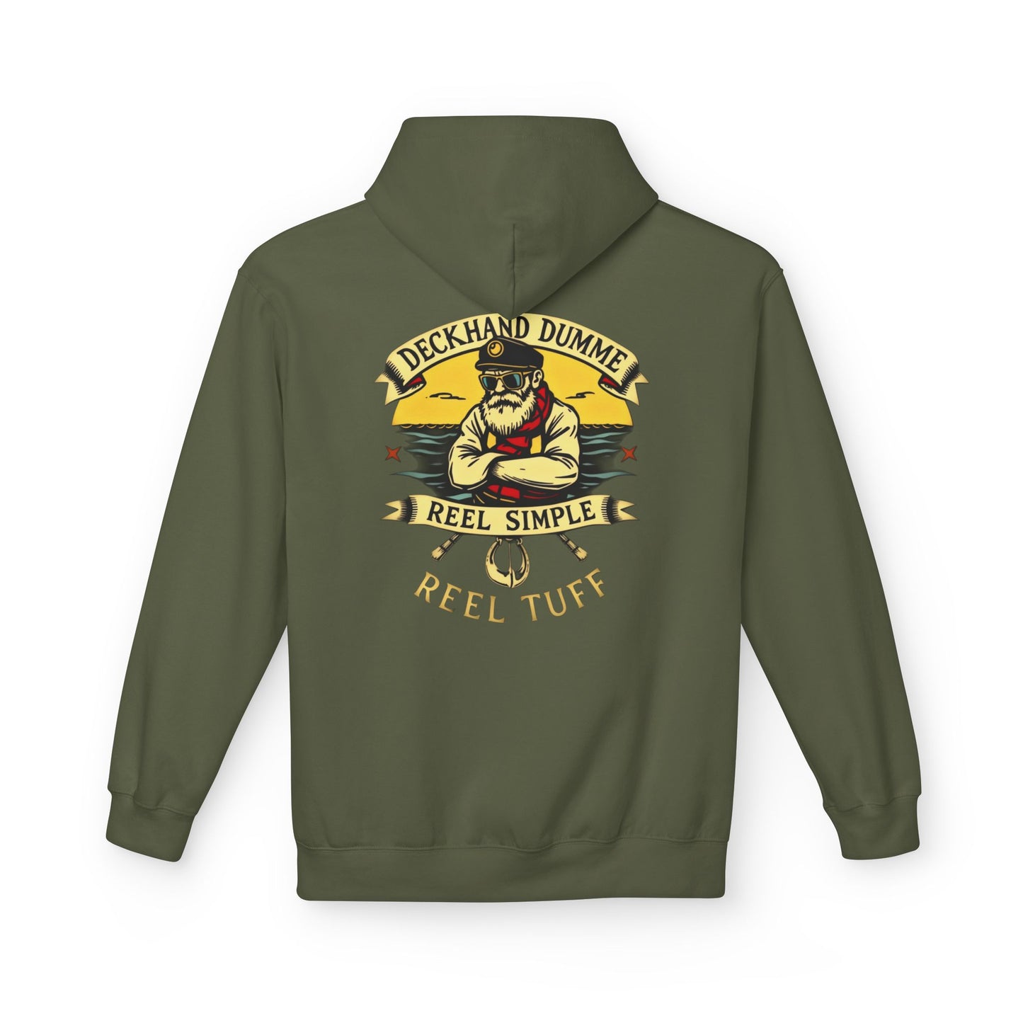 "old man dummie" Unisex Midweight Softstyle Fleece Hoodie