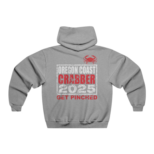 Oregon Coast Crabber 2025 Hoodie — Get Pinched Crab Fishing Sweatshirt