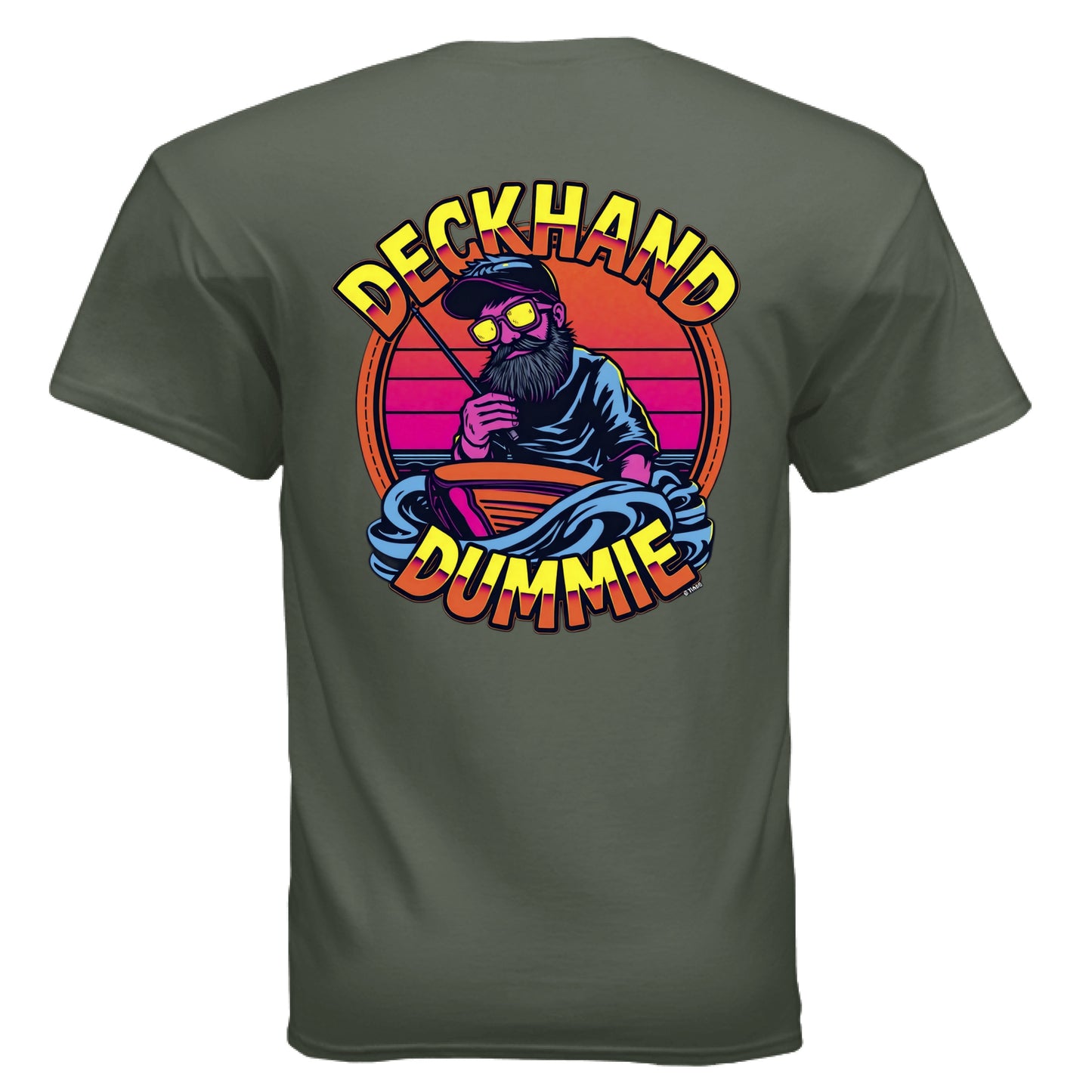 MILITARY GREEN - BACK