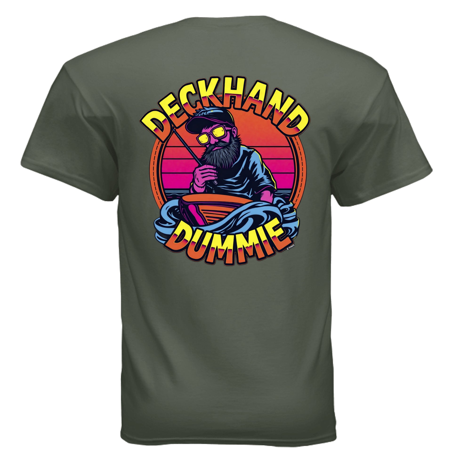 MILITARY GREEN - BACK