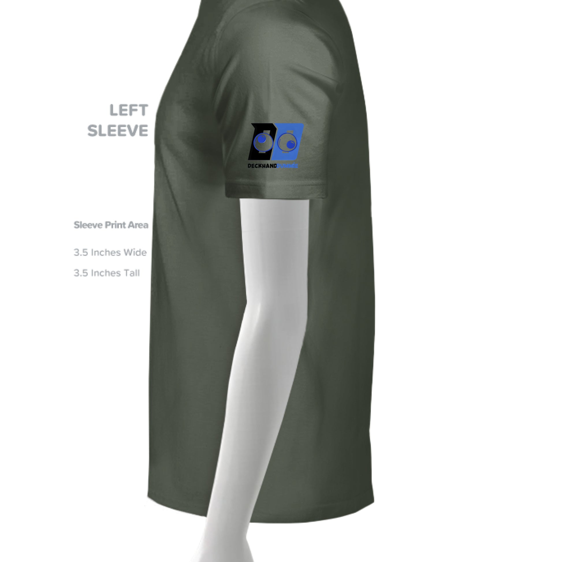 MILITARY GREEN - SLEEVE_LEFT